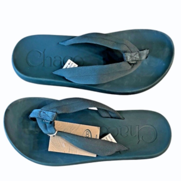 Chaco Mens Chillos Flip Flops Size 10 Tube Pine Sandals - Picture 8 of 9